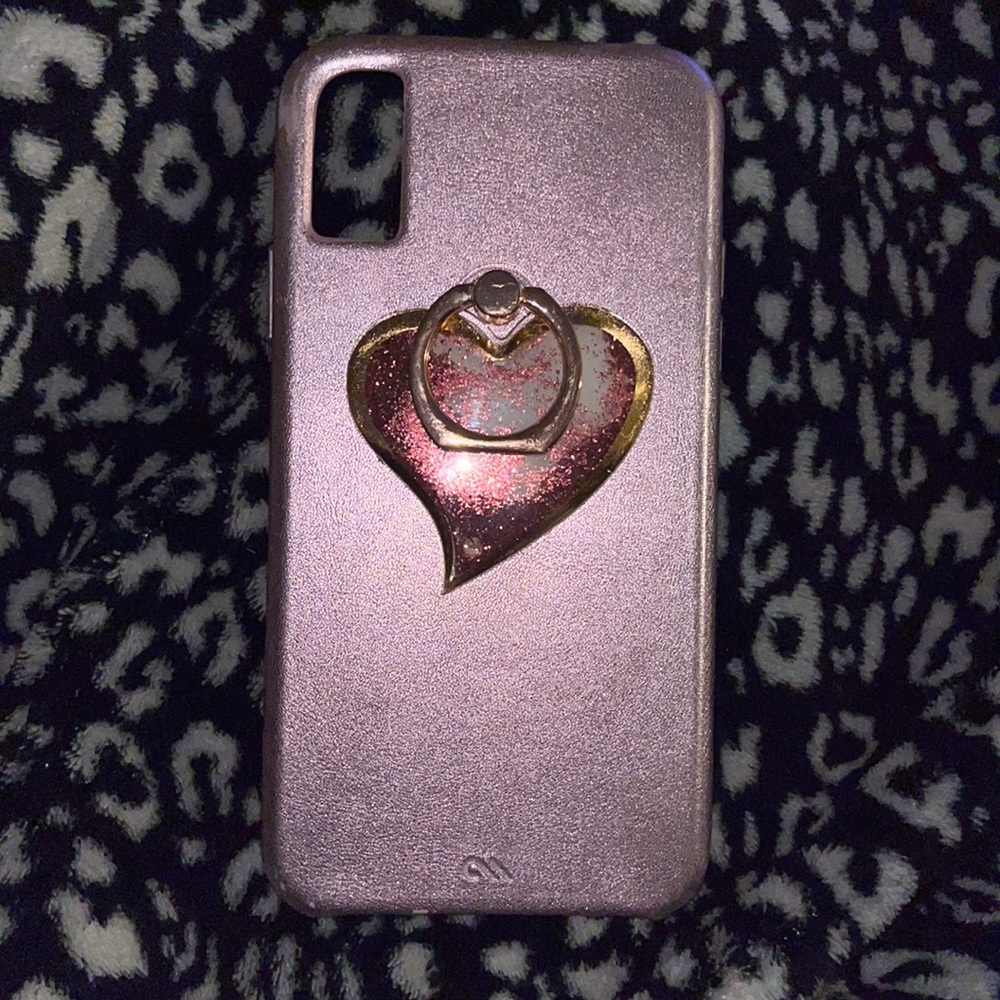 Casemate Blush Pink Leather-like IPhone X Case